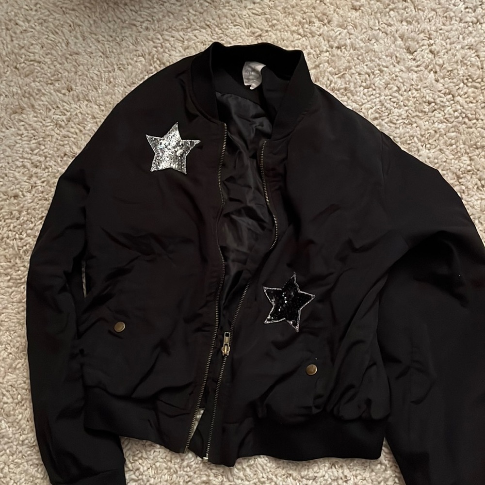 Cute small hippie rose jacket with stars